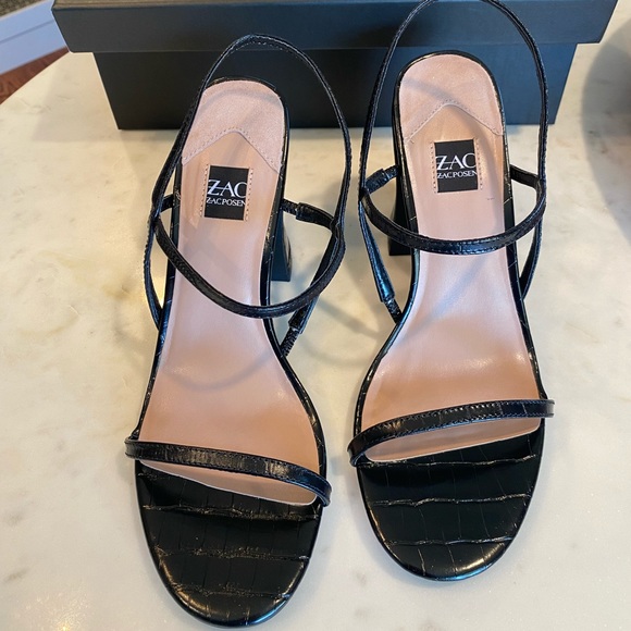 Zac Posen Black Heels - Picture 2 of 6